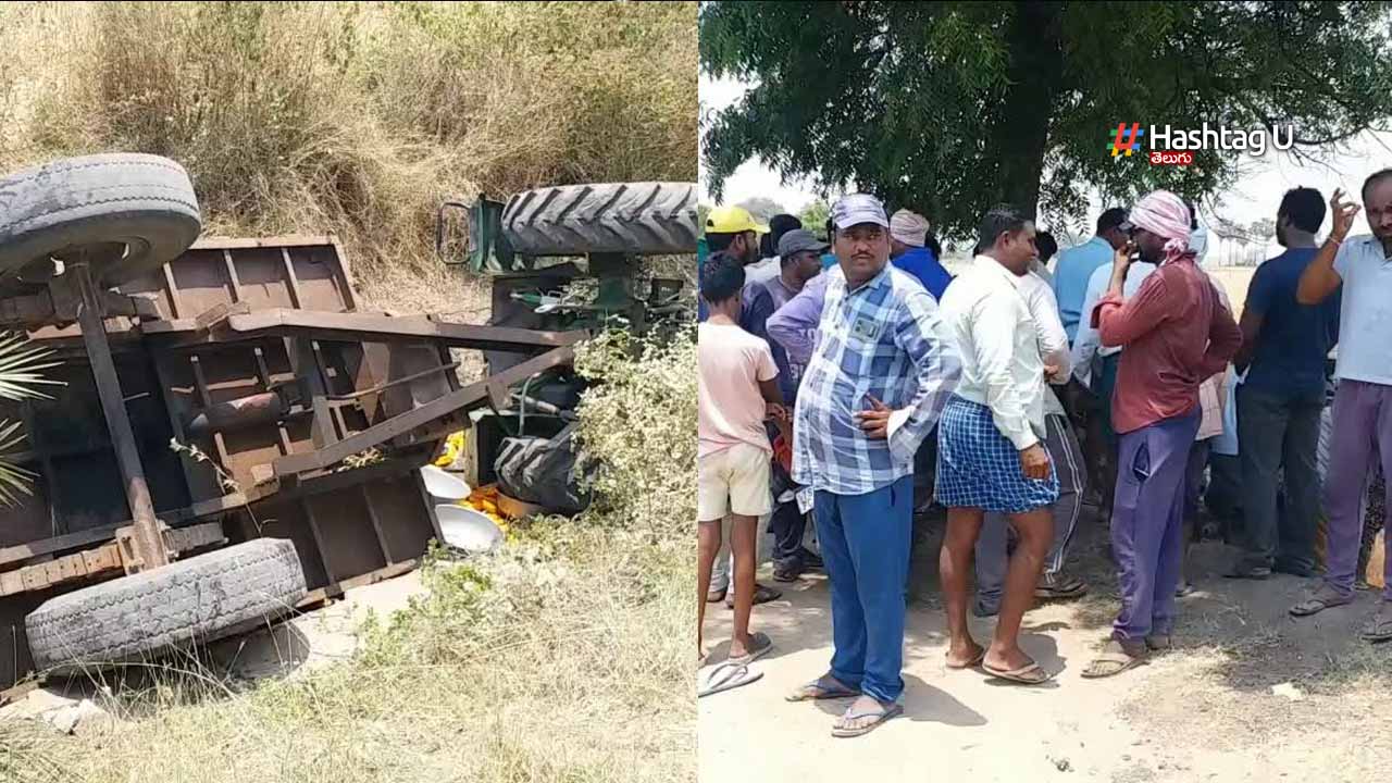Tractor Over Turned