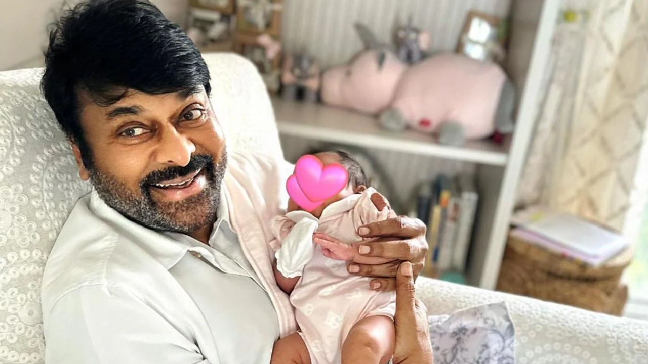 Chiranjeevi Said His Grand Daughter Klin Kaara To Call Him As Chirutha