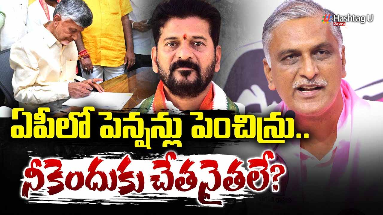 Harish Rao Fire Cng Govt