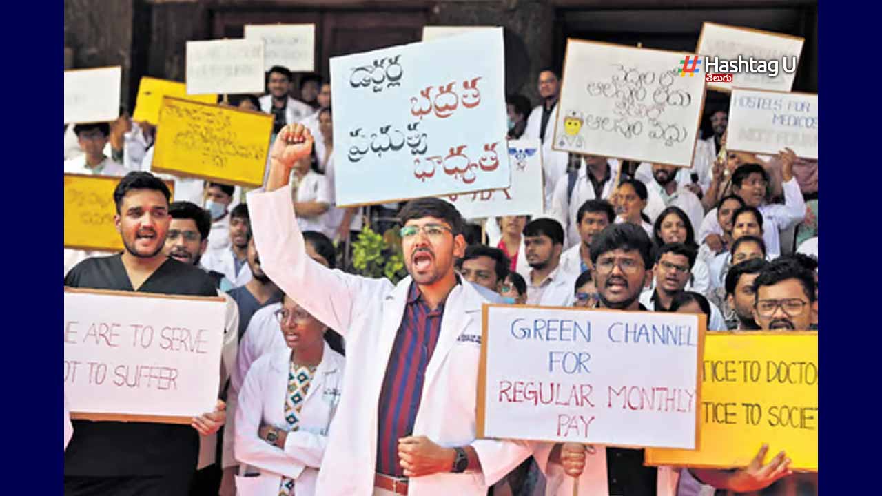 Jr Doctors Protest Telangan