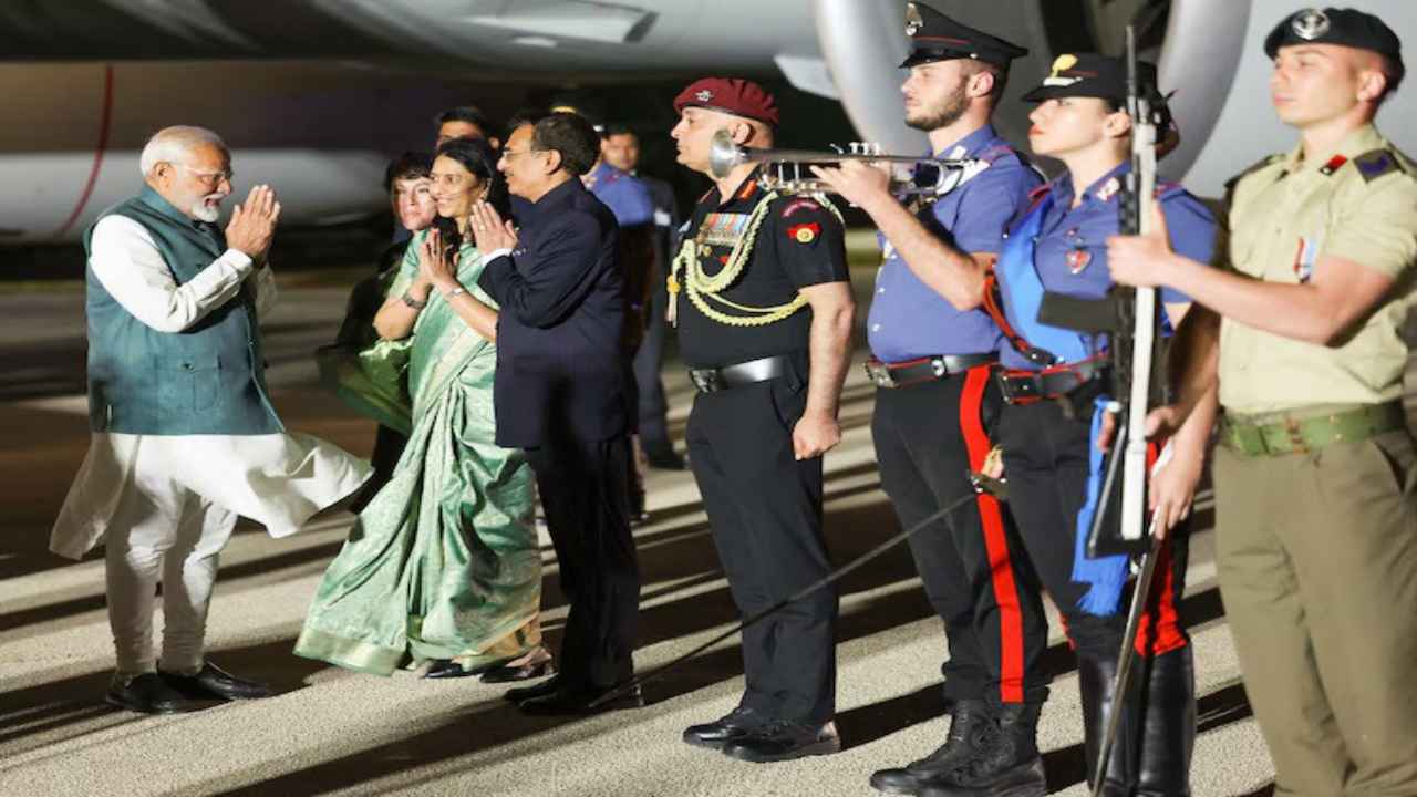 PM Modi In Italy