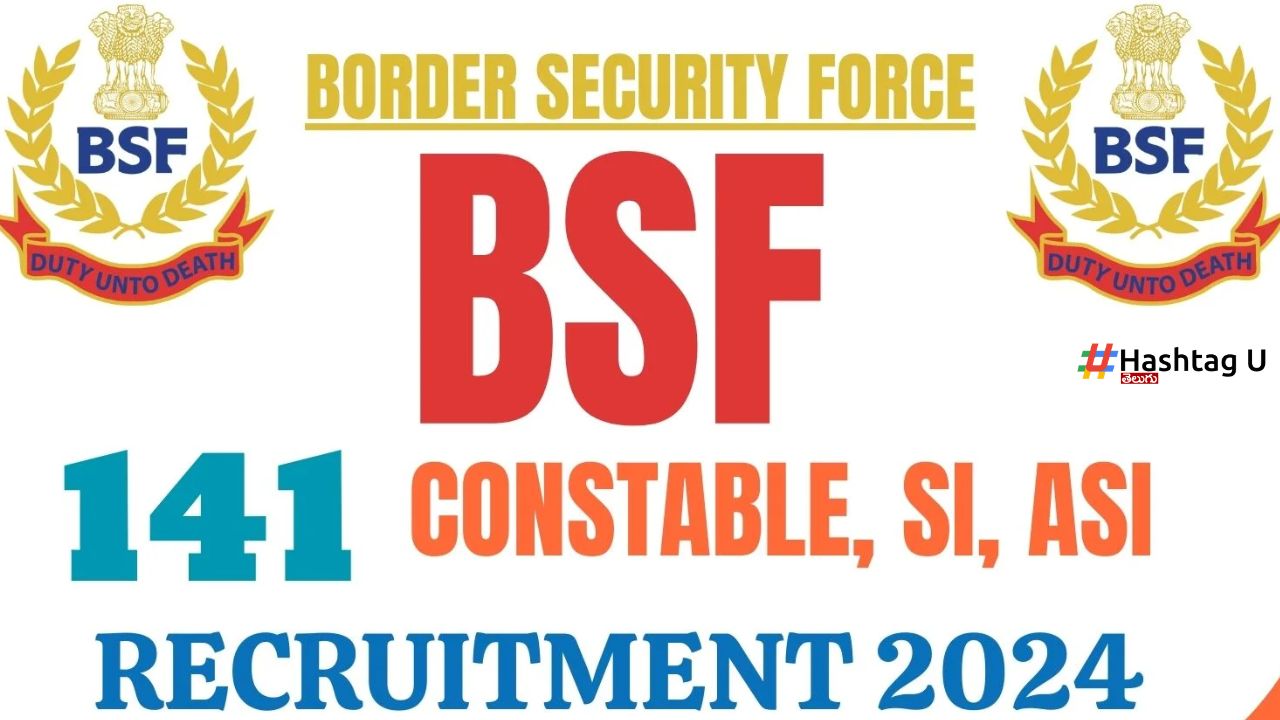 141 Constable Jobs In Bsf