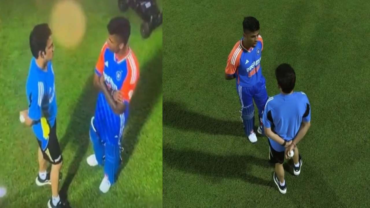 Gautam Gambhir Lengthy Chat With Suryakumar Yadav