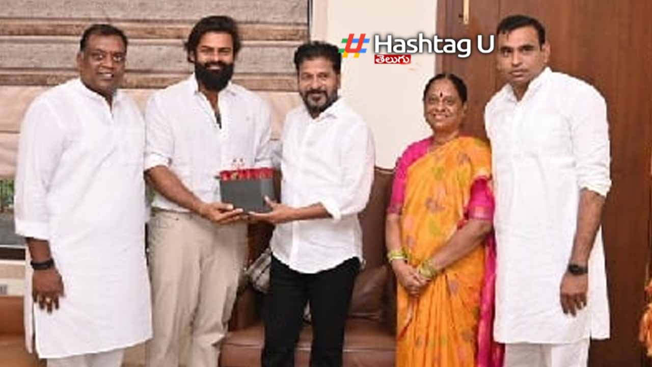 Mega Hero Sai Durga Tej Meet CM Revanth Reddy