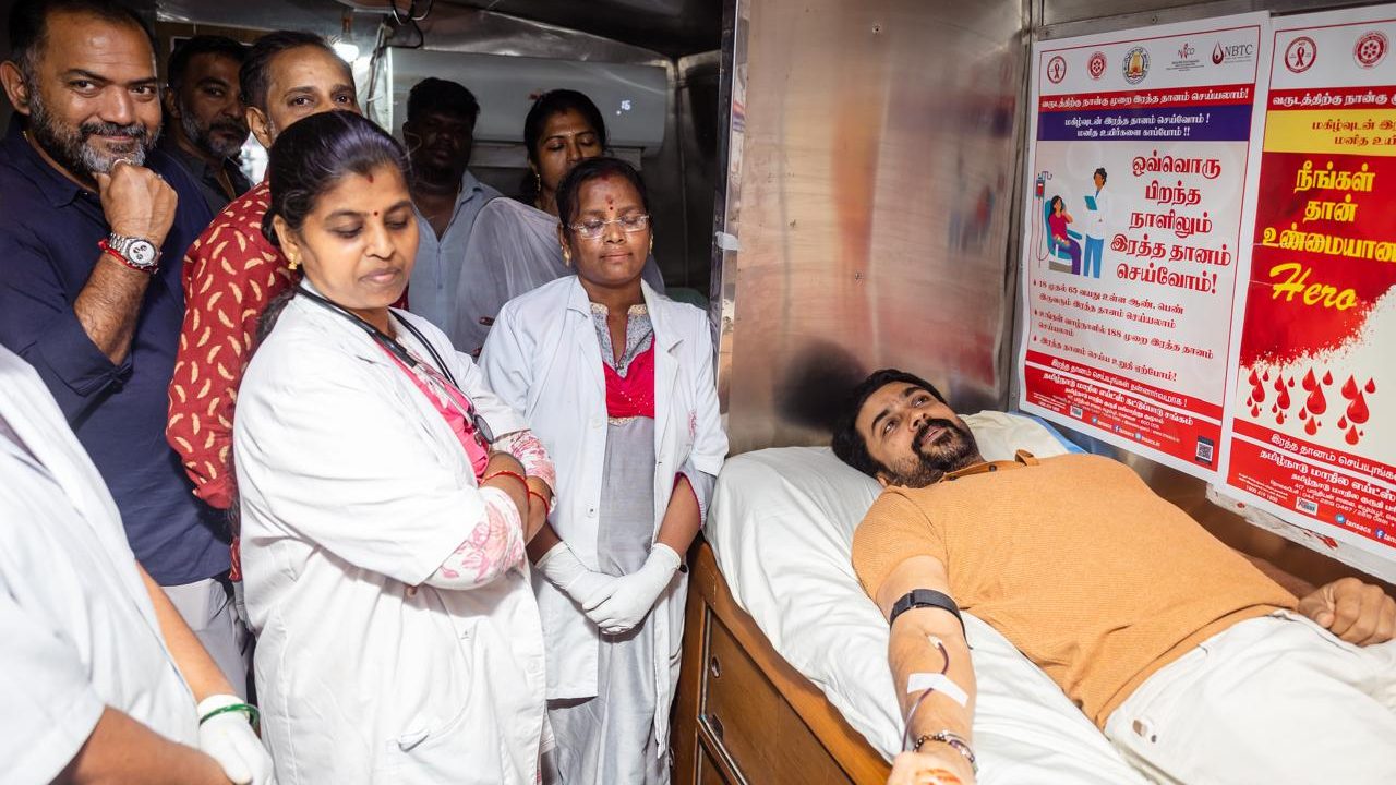 Suriya, Blood Donation, Kanguva