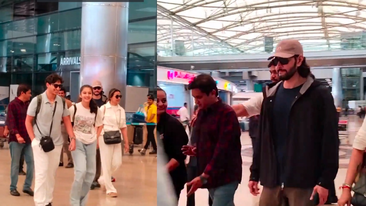 Mahesh Babu and Family Return From London Vacation Mahesh New Look goes Viral