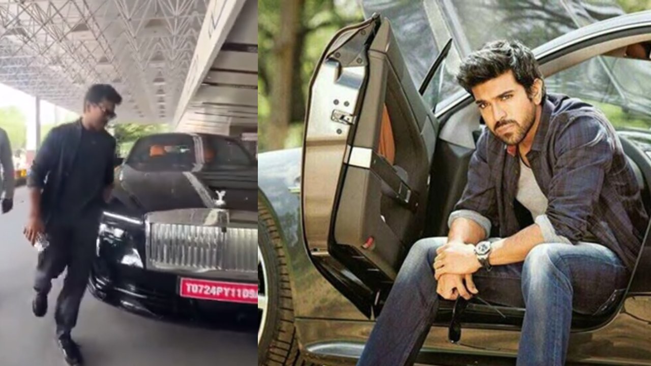 Ram Charan Cars List Recently Busy Rolls Royce Car