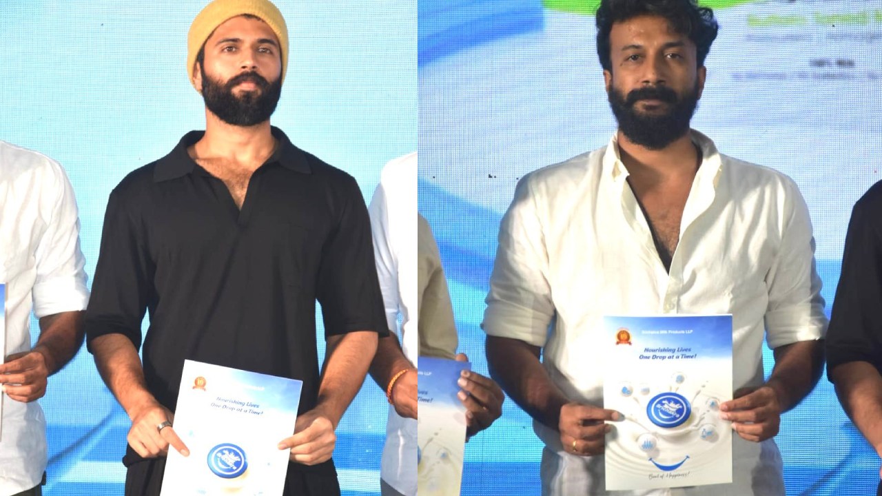 Actor Satydev as Brand Ambassador for Sri Chakra Milk Products
