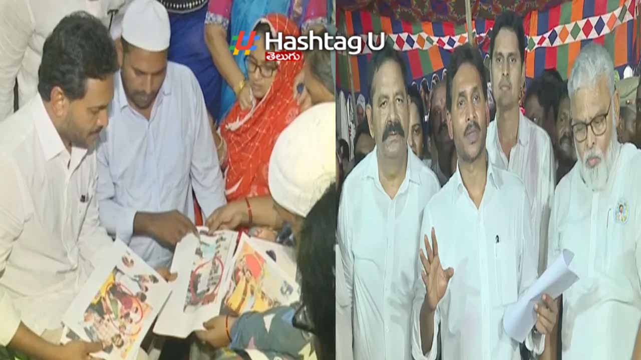 ys-jagan-visits-rasheed-family-members-in-vinukonda