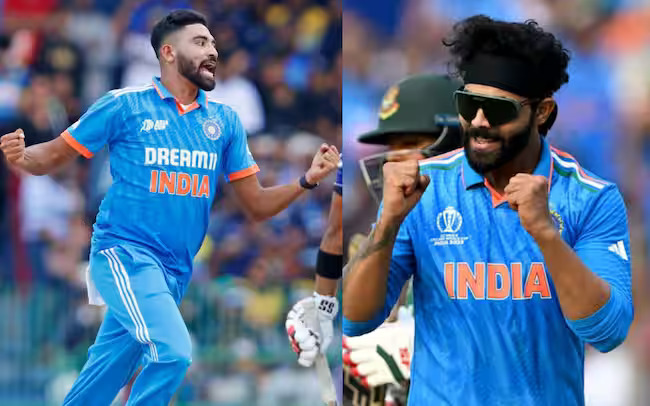 Mohammed Siraj, Ravindra Jadeja