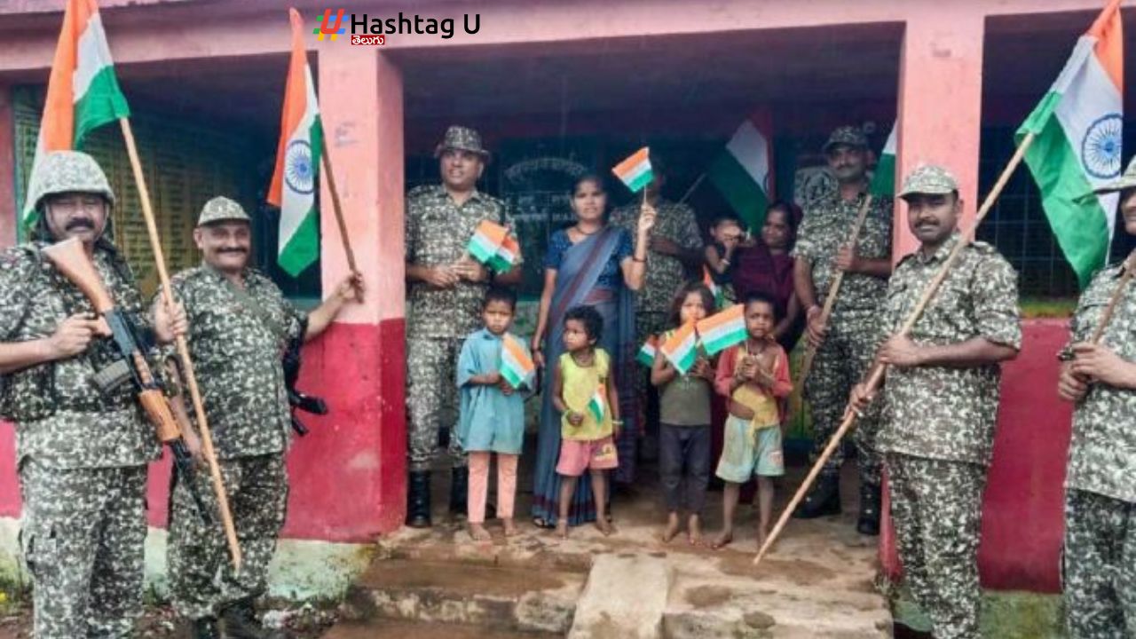 1st Time Tricolour Hoisted In 13 Villages