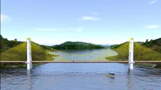 AP-Telangana Cable Bridge