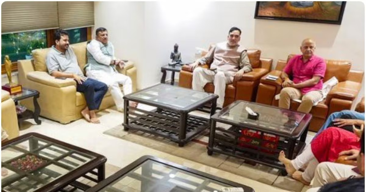 Manish Sisodia Padayatra