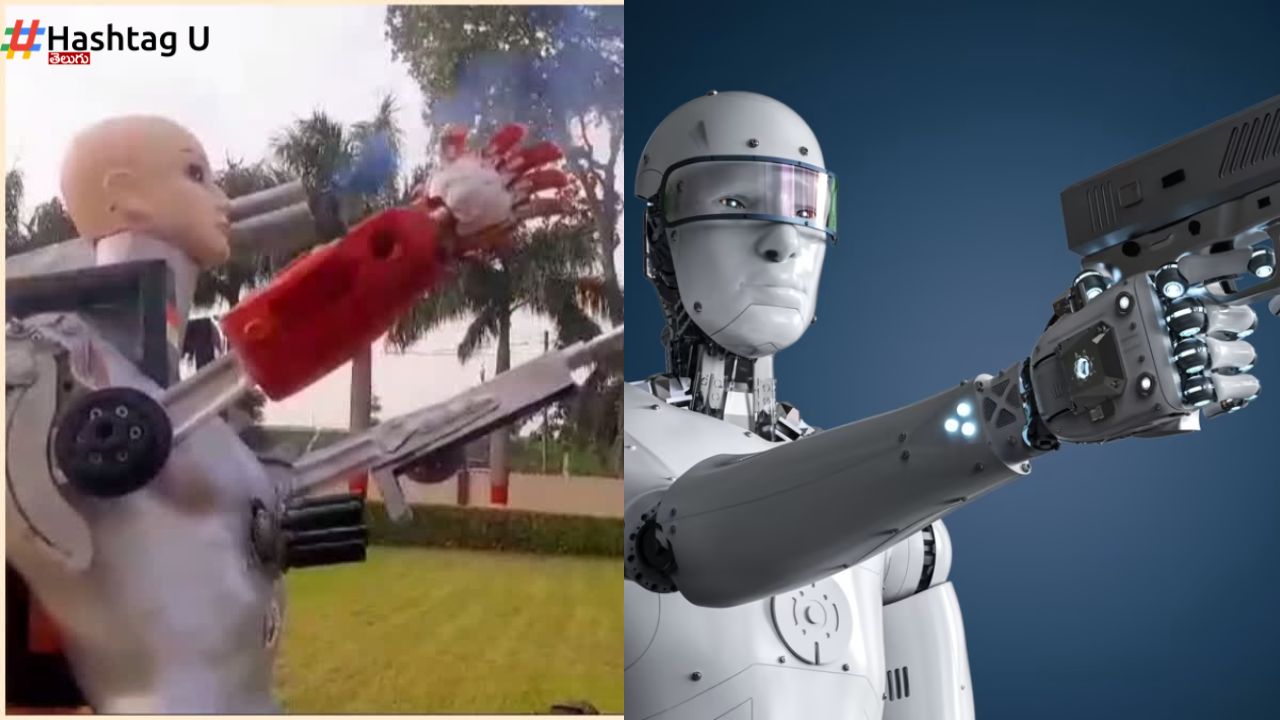 Ai Human Robot For Soldiers Security