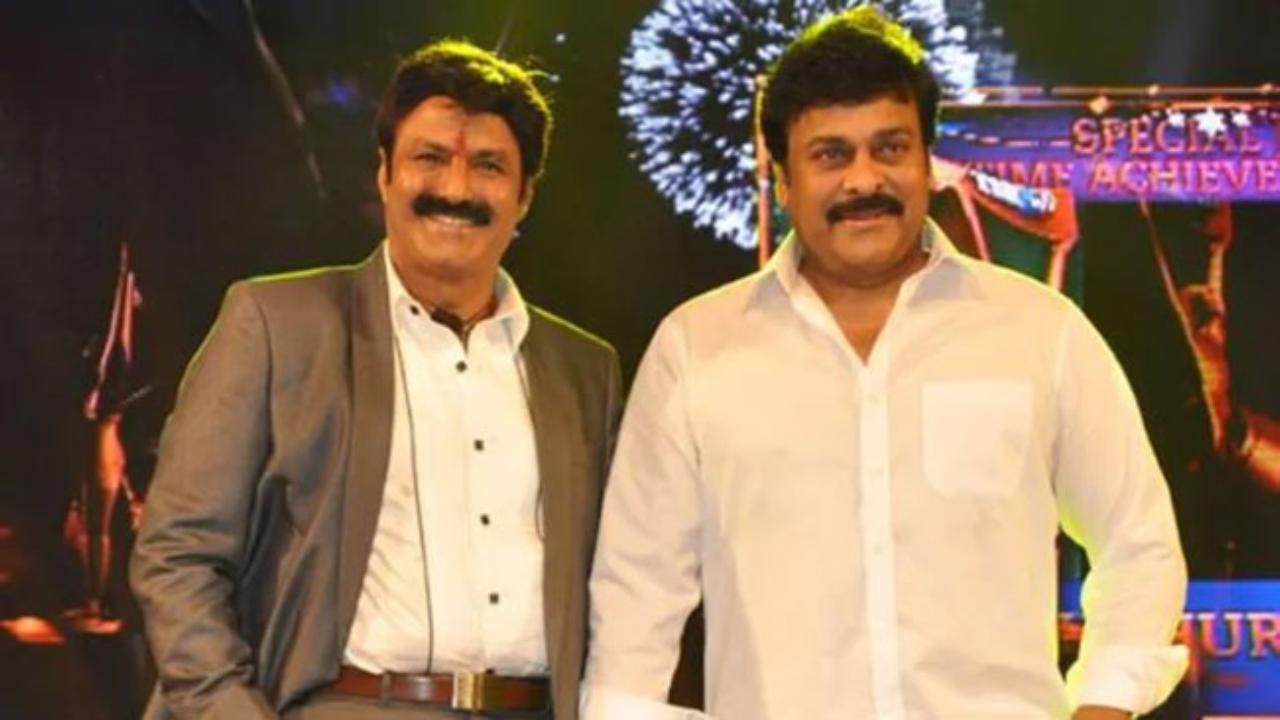 Chiranjeevi, Nandamuri Balakrishna, Nbk50yearscelebrations