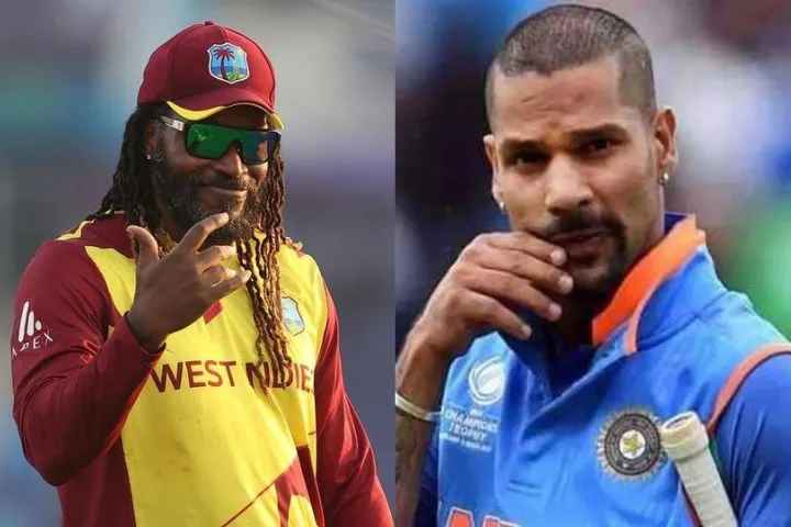 Chris Gayle Shikhar Dhawan Join Gujarat In Llc