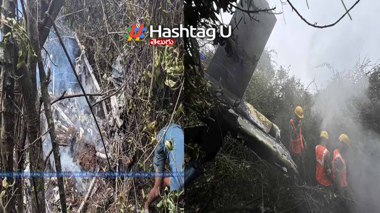 Helicopter crashed in Nepal..Five people died
