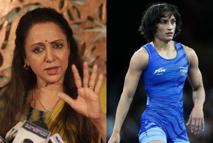 Hema Malini Vinesh Phogat 