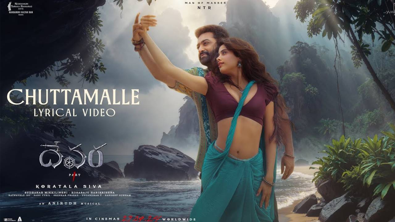 Ntr, Janhvi Kapoor, Devara, Chuttamalle Song