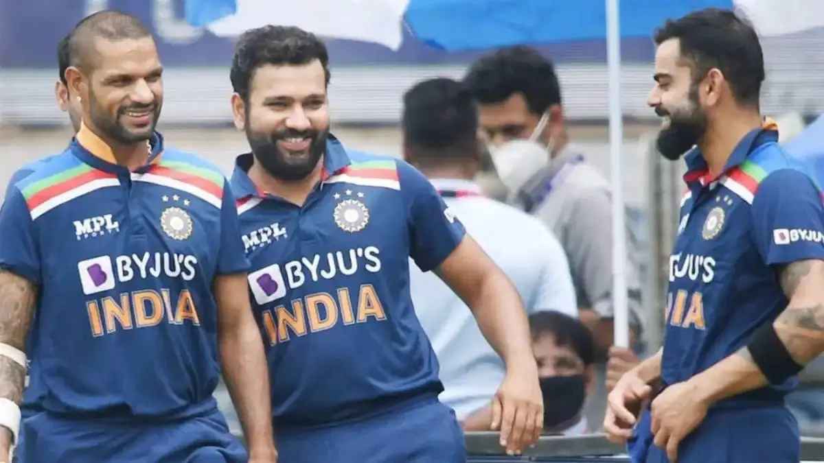 Shikhar Dhawan Rohit Sharma And Virat Kohli