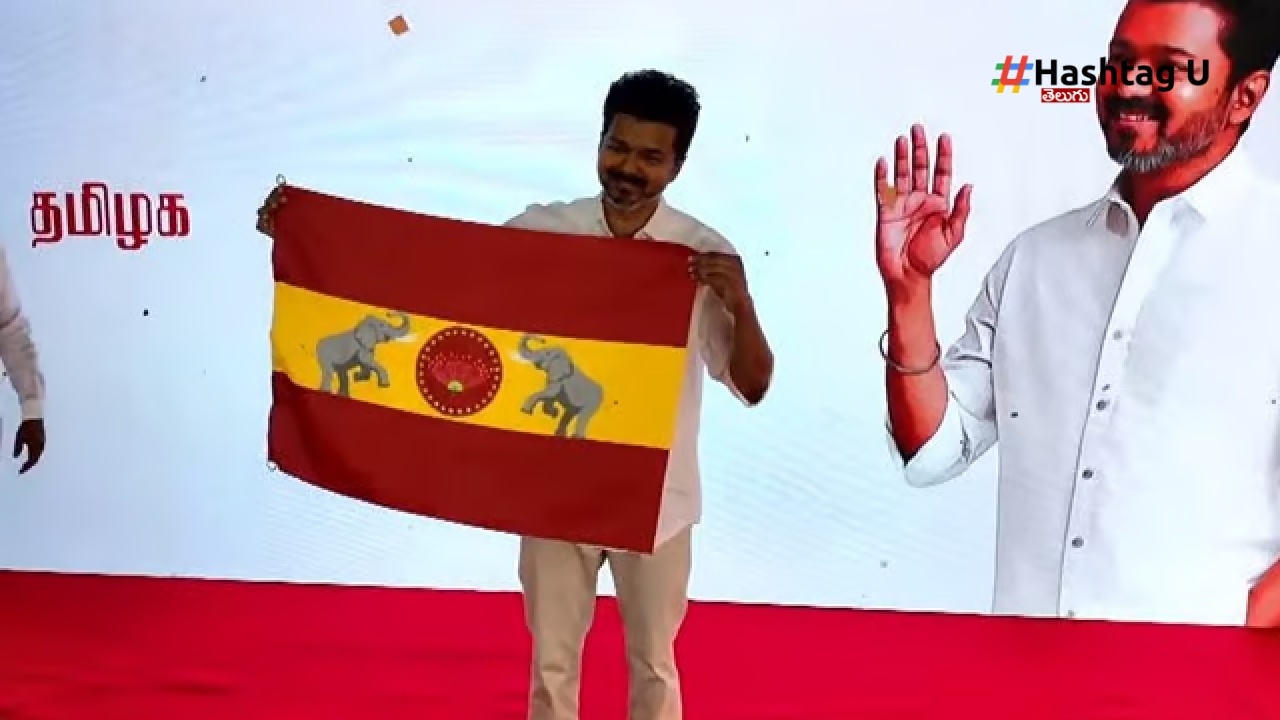 Vijay Tvk Party Flag