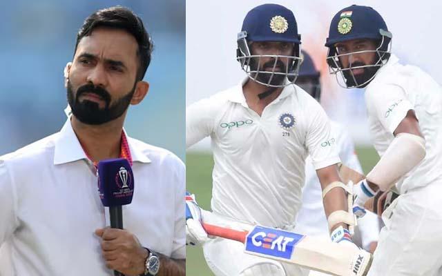 Dinesh Karthik, Pujara,Ajinkya Rahane