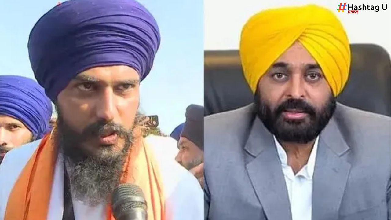 Amritpal Singh Cm Bhagwant Mann Aap