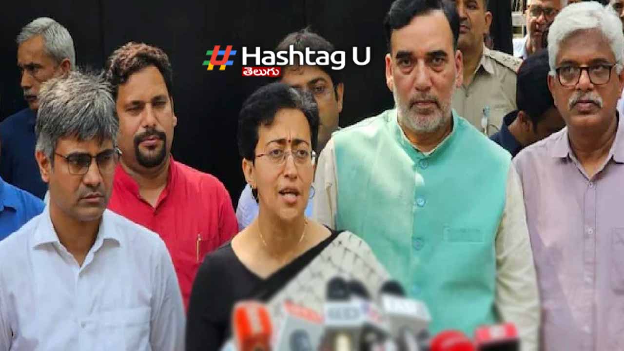 Delhi new cm atishi press meet