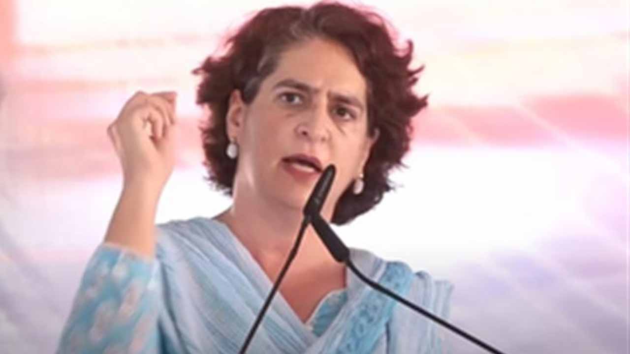 Drive out BJP government with your vote: Priyanka Gandhi