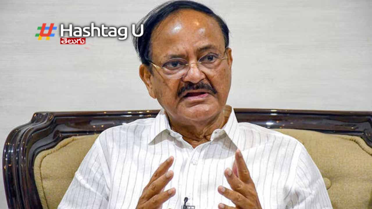 Former Vice-President of India-Venkaiah Naidu-donated Telugu states for flood-aid.