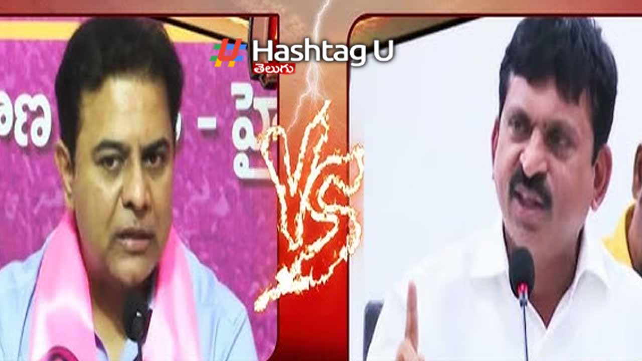 KTR challenge to Ponguleti Srinivas Reddy