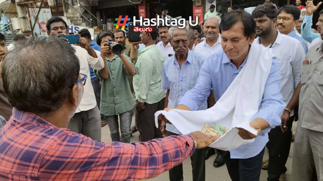 MLA Parthasarathy who begged for flood victims