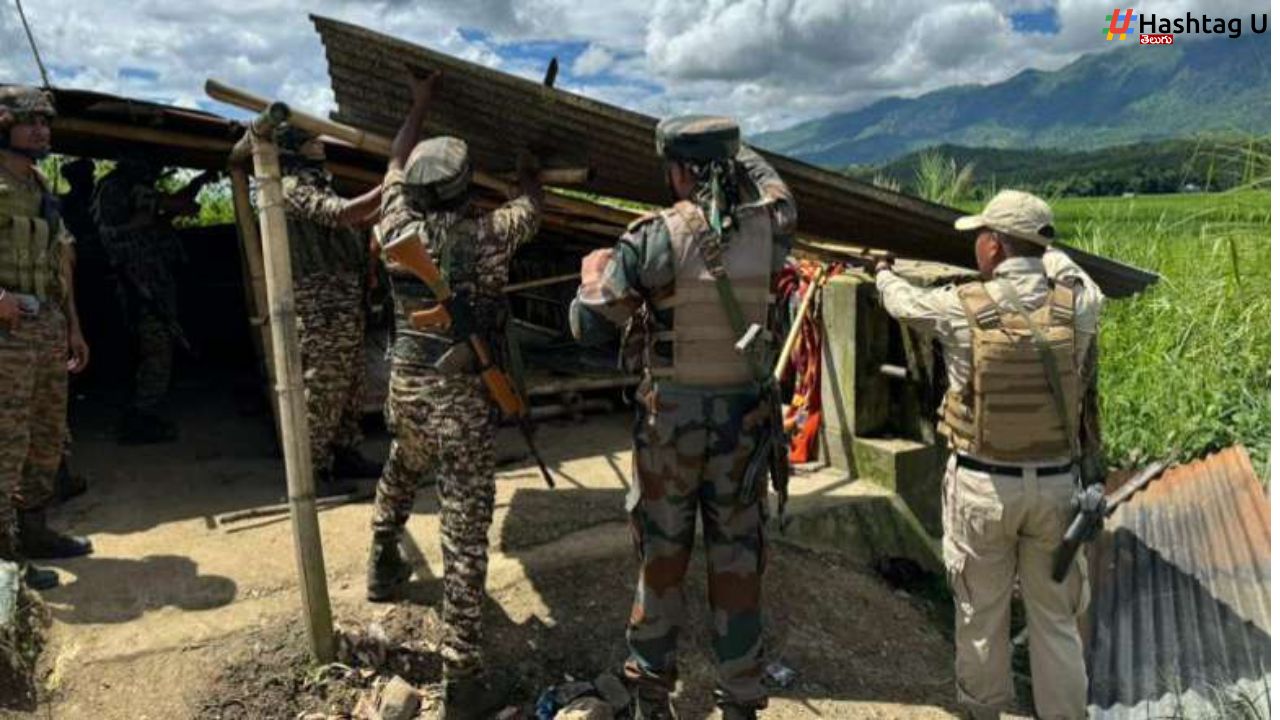 Militants Bunkers Destroyed By Indian Forces