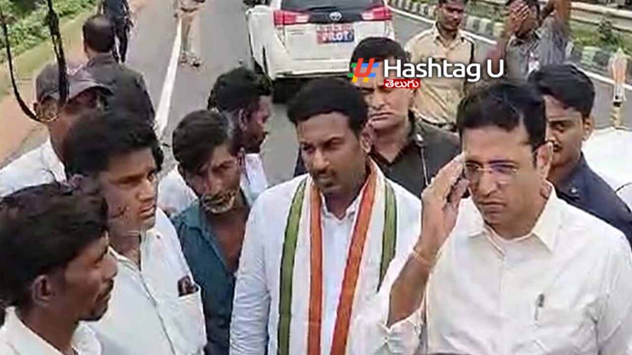 Minister Sridhar Babu visit to the flooded villages