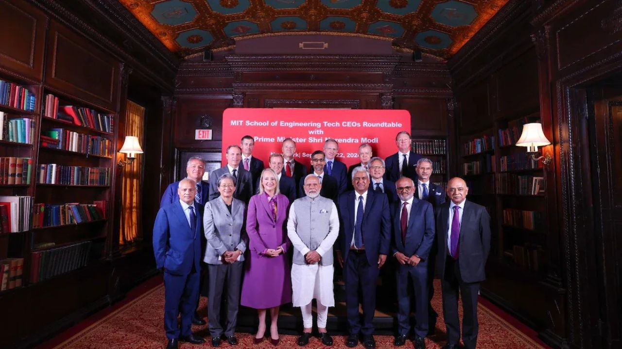 Pm Modi Us Visit Tech Ceos