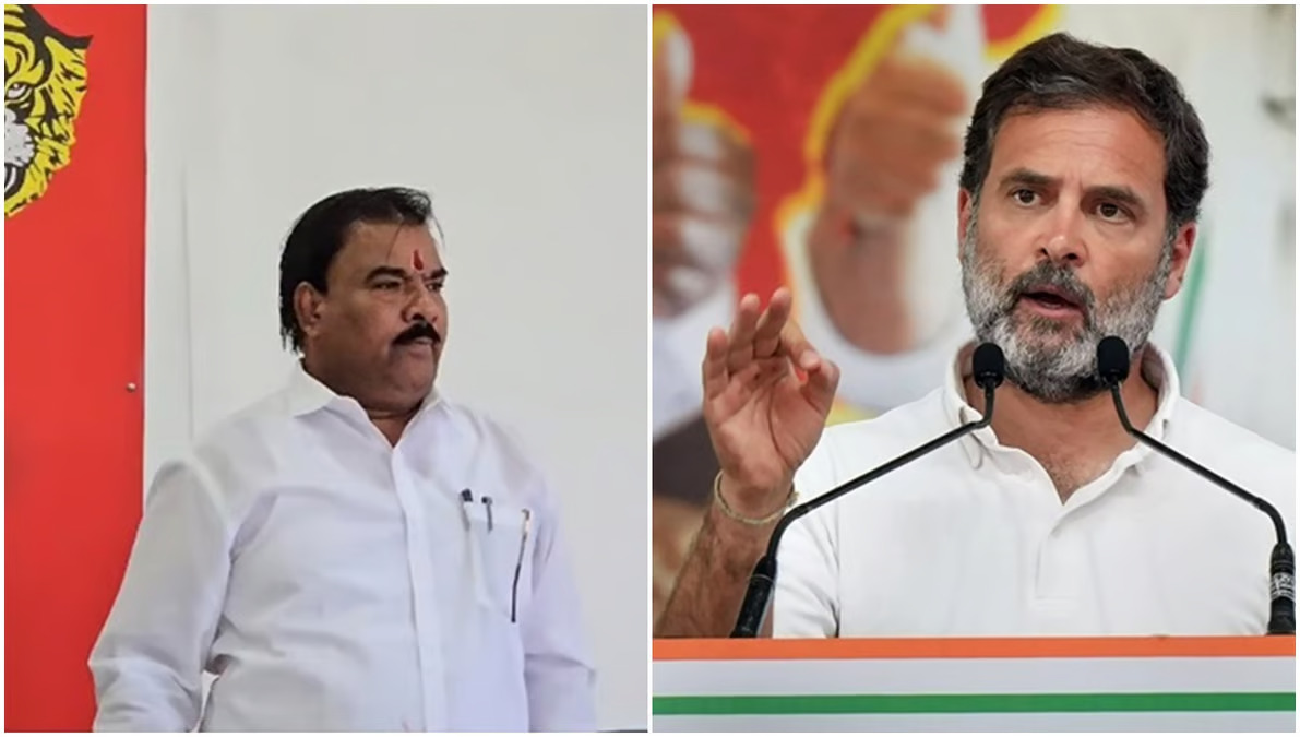 Shiv Sena Mla Sanjay Gaikwad-Rahul Gandhi