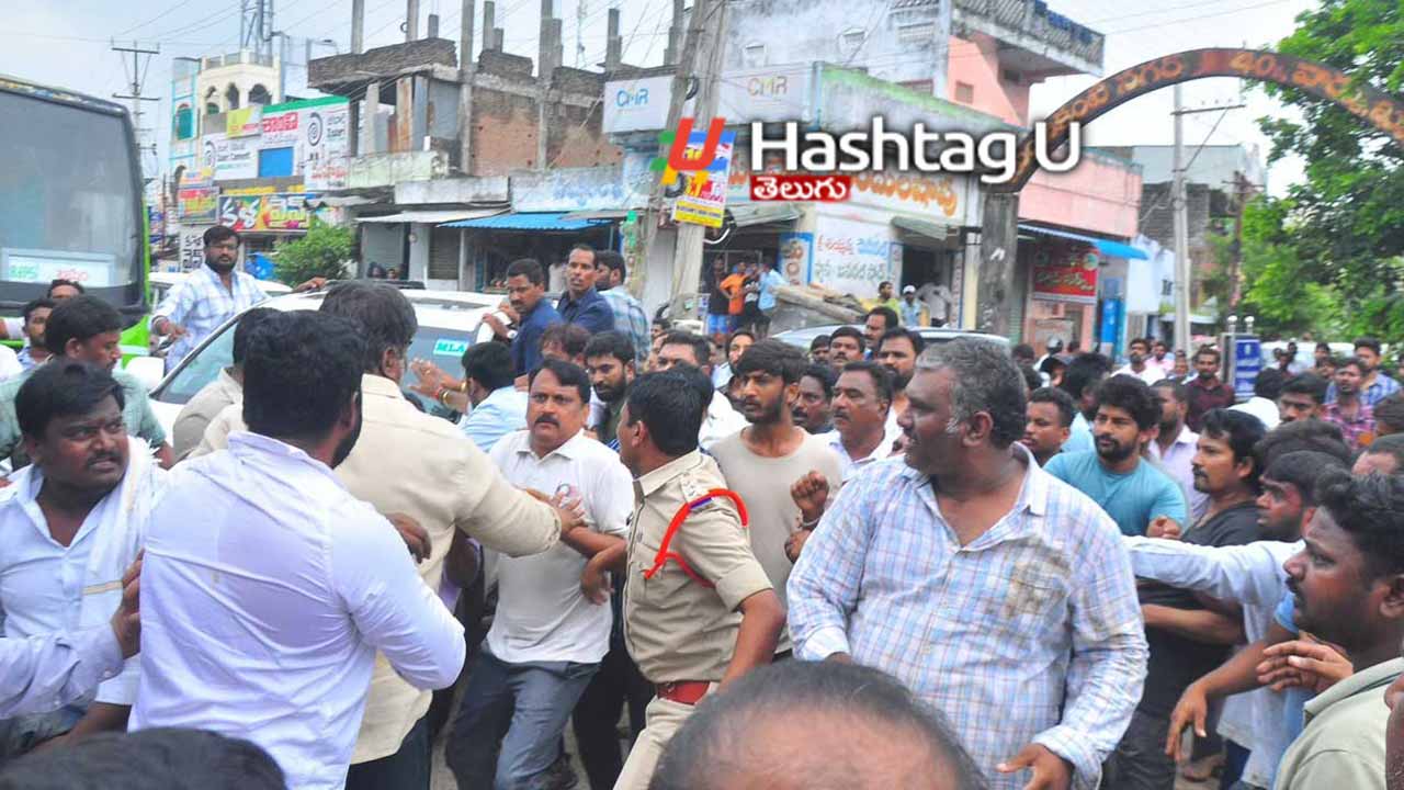 Stone Attack On Ajay Kumar 