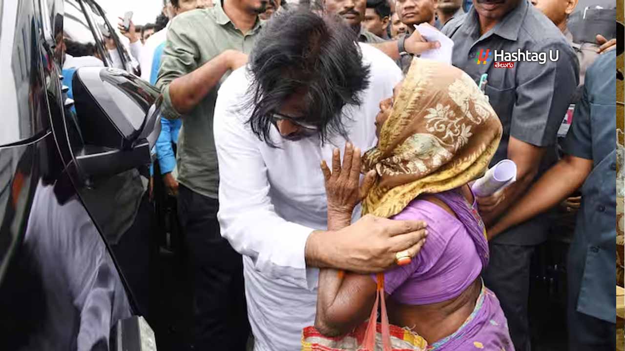 pawan kalyan helps to akividu old woman