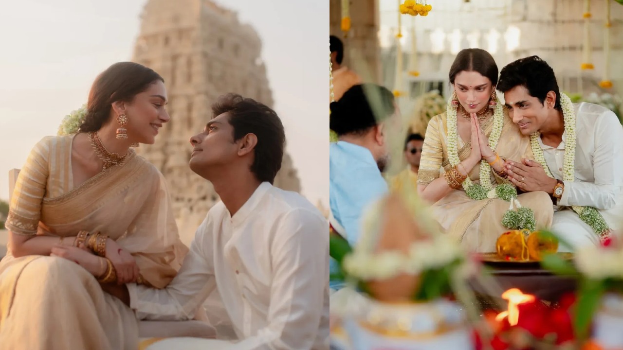 Siddharth Aditi Rao Hydari Marriage Happened in Temple