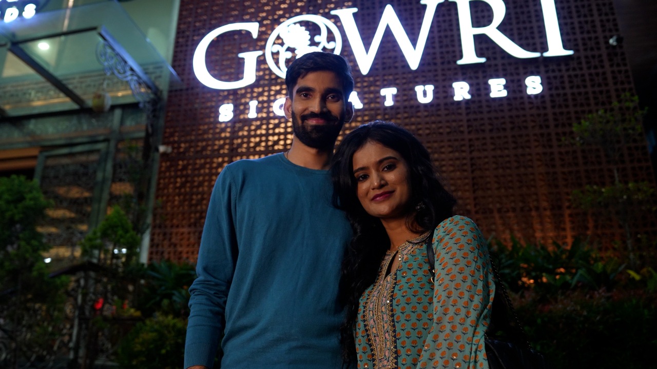 Srikanth Kidambi and Shravya Varma Started their Wedding Shopping