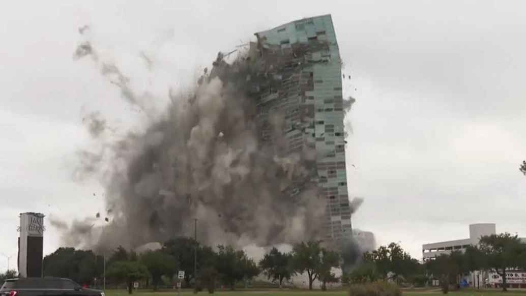 Hertz Tower Demolition Video