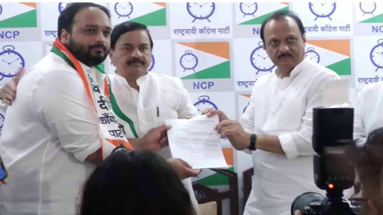 Baba Siddique son Zeeshan Siddique joins NCP