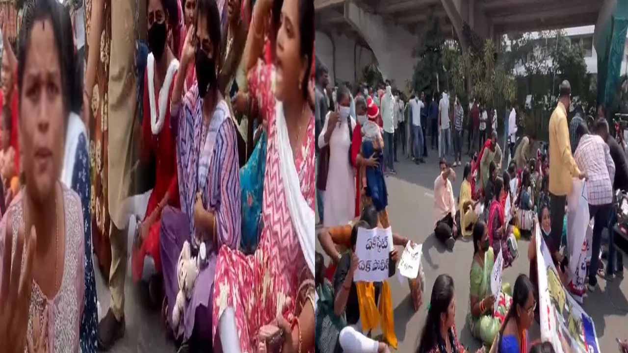 Battalion constable families who besieged the secretariat