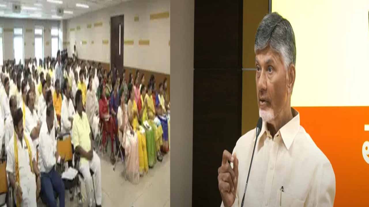 CM Chandrababu speech in TDP Malish meeting