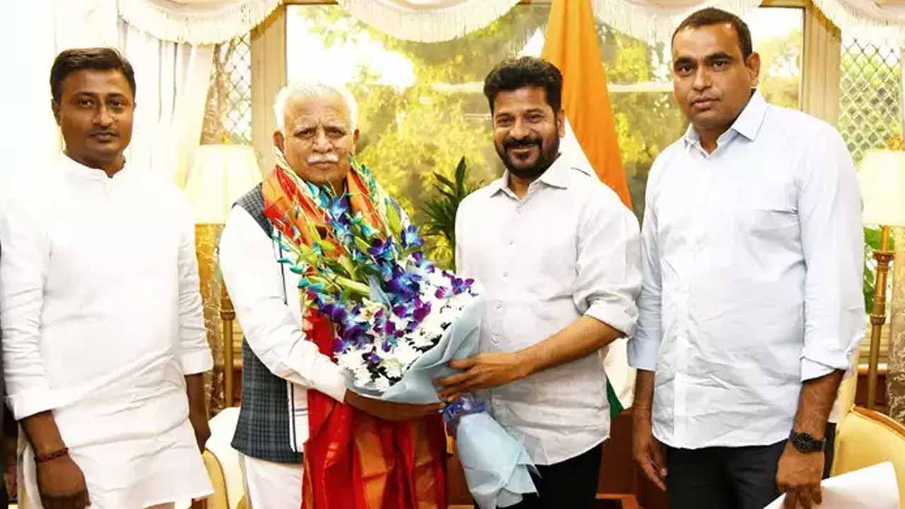Cm Revanth Busy Busy