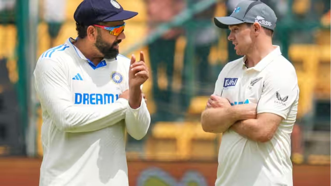 India Vs New Zealand Pune Test Toss