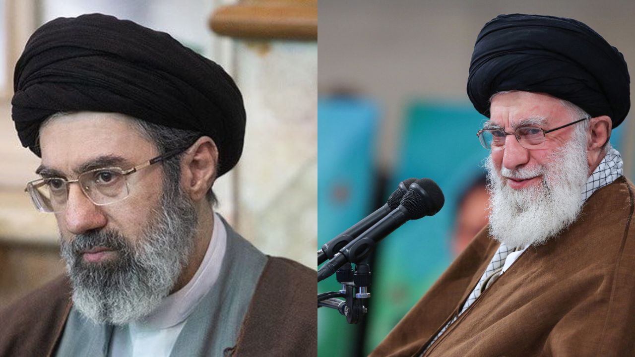 Irans Supreme Leader Ayatollah Ali Khamenei Mojtaba Khamenei