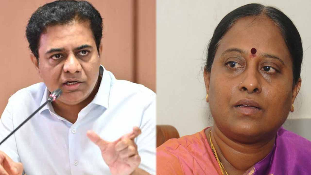 KTR defamation suit against Konda Surekha.. Hearing in court today
