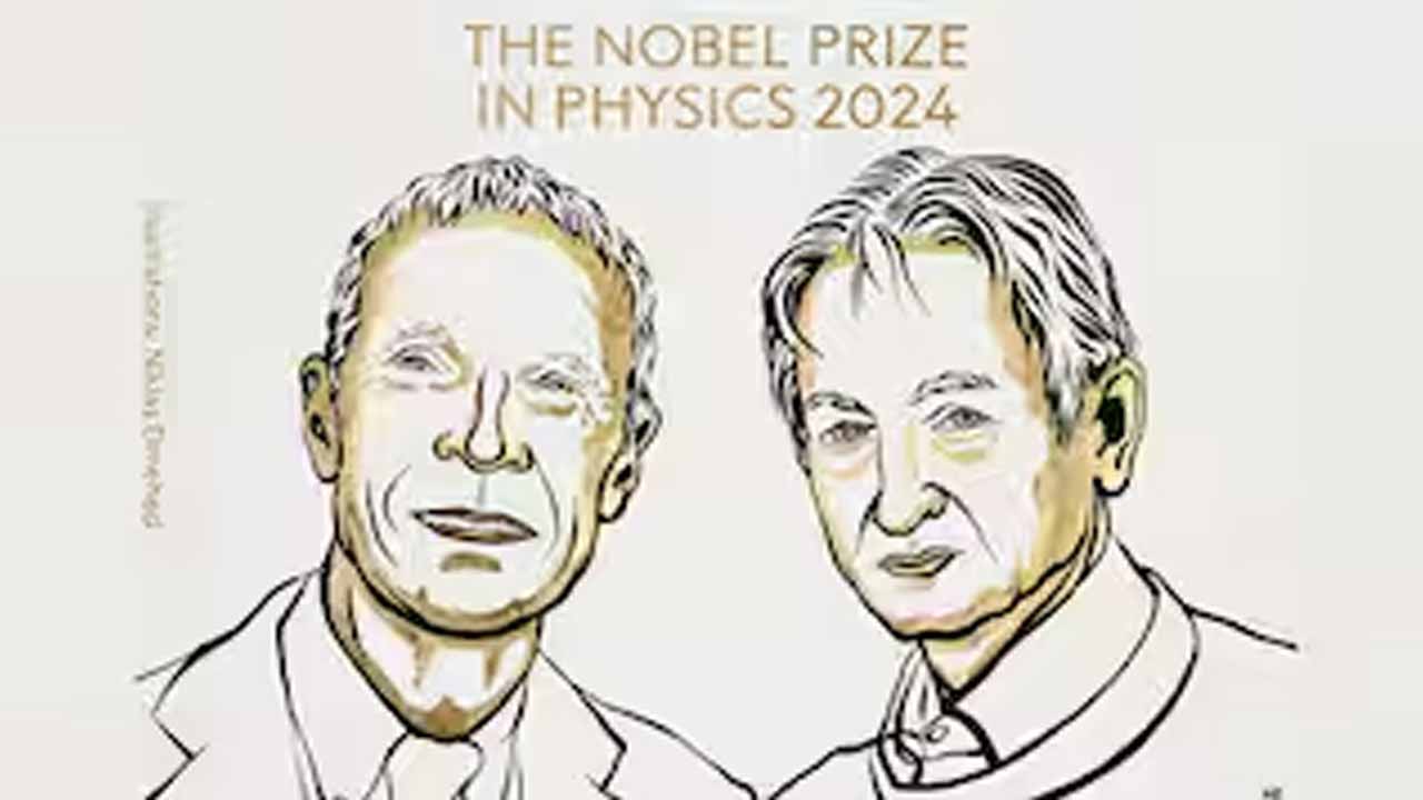 Nobel Prize in Physics to John Hopfield and Geoffrey Hinton