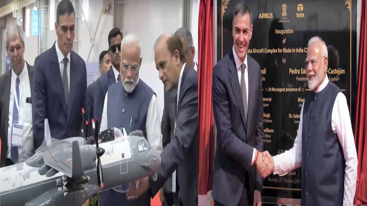 PM Modi inaugurated the Tata Aircraft Complex